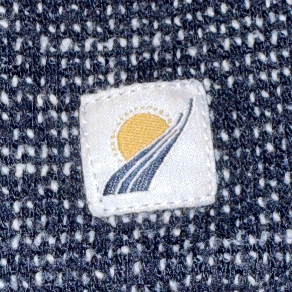 Fundamental Coast men’s sweatshirt zip up blue size M outdoors hiking earthy - Picture 2 of 9